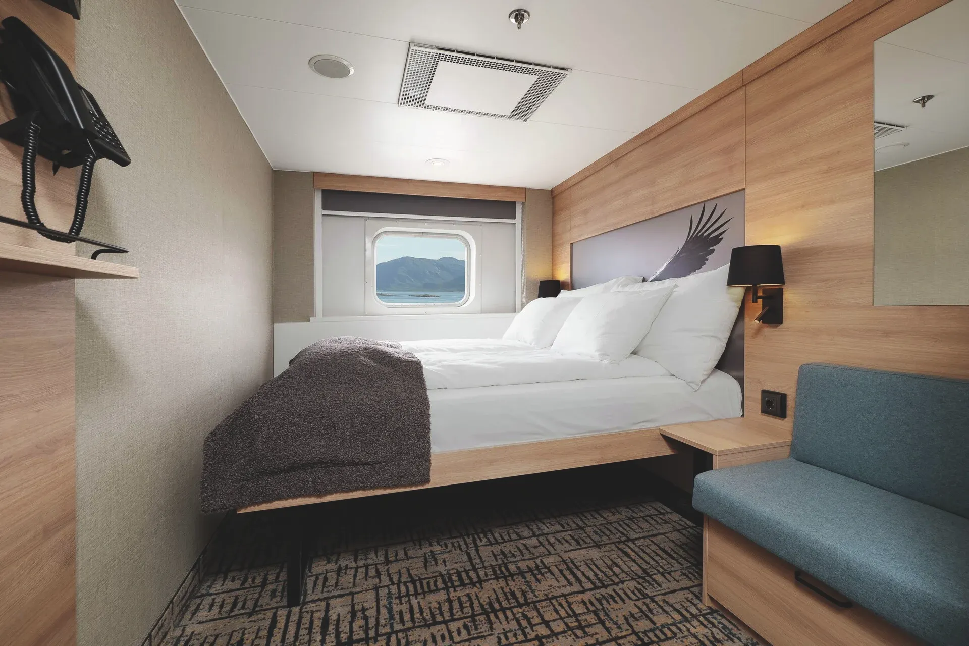 &Olives-Noorwegen-Hurtigruten-cabin1