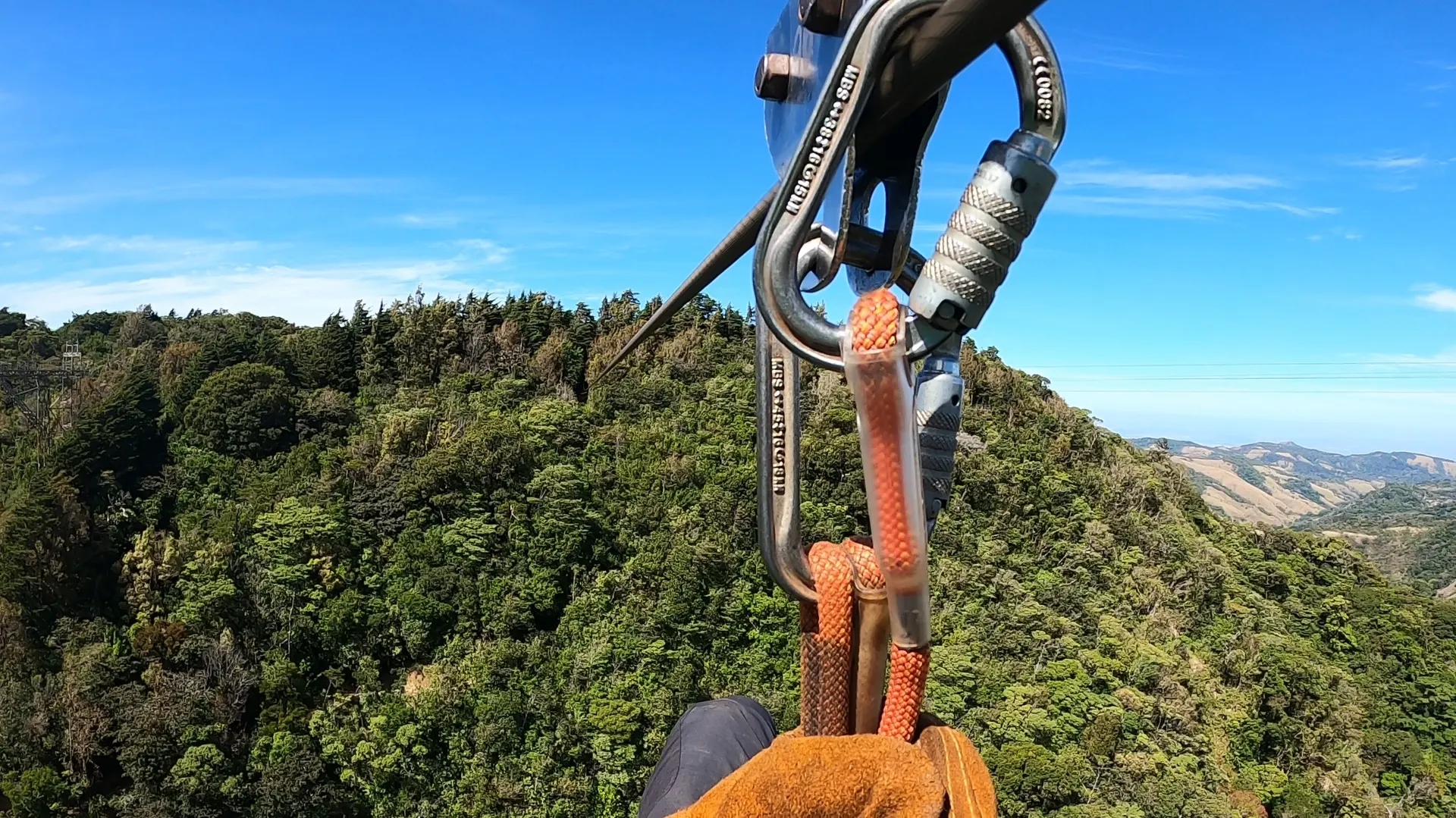 Sky tram en Vertigo Costa Rica