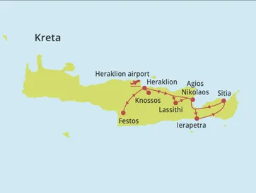 Fly-drive Kreta - In de voetsporen van Koning Minos