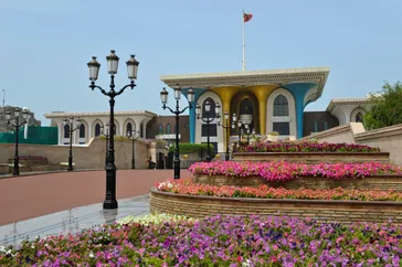 Al Alam Paleis, Muscat, Oman