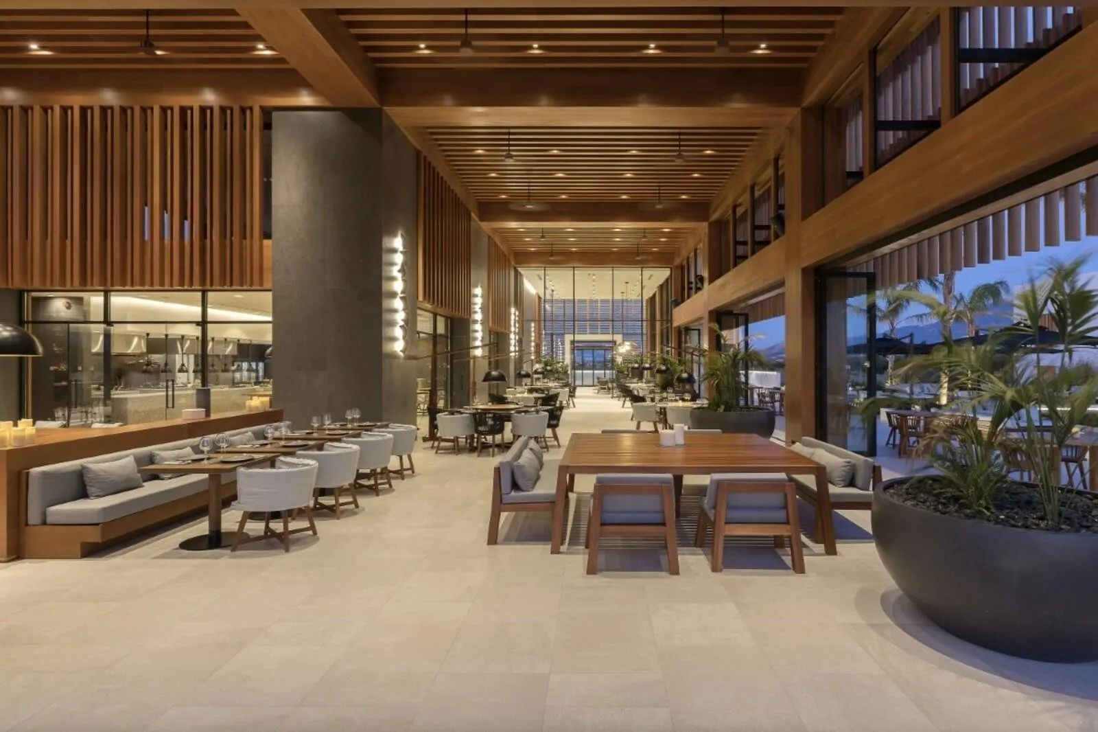 Hotel D'Andrea Lagoon Suites - restaurant