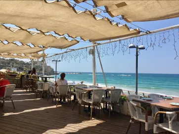 Uitzicht restaurant Tel Aviv