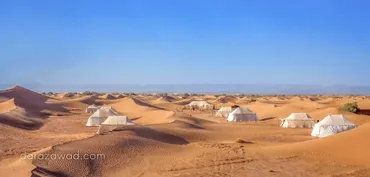 Tentenkamp Chegaga, Marokko