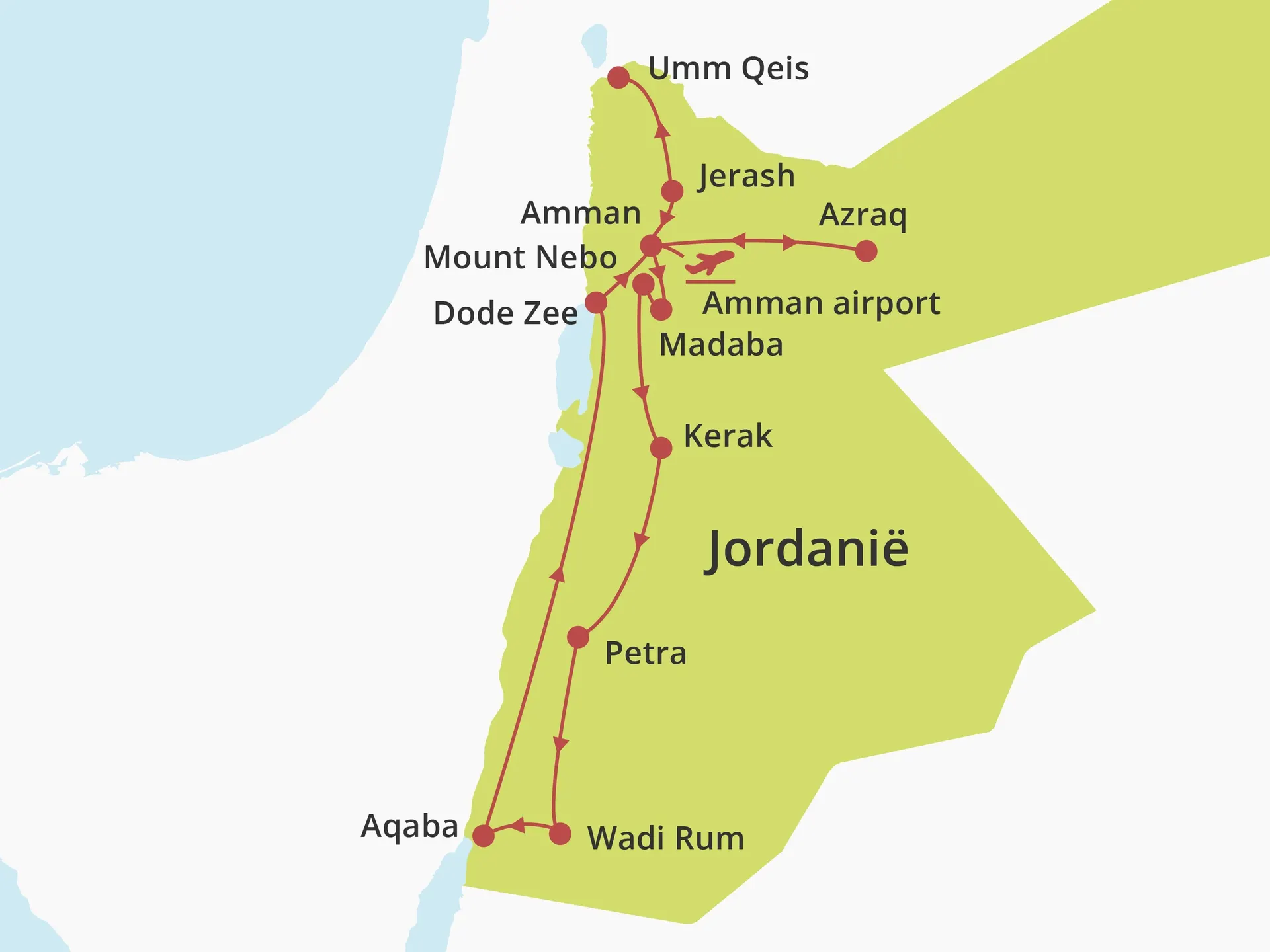 Fly-drive Compleet Jordanië