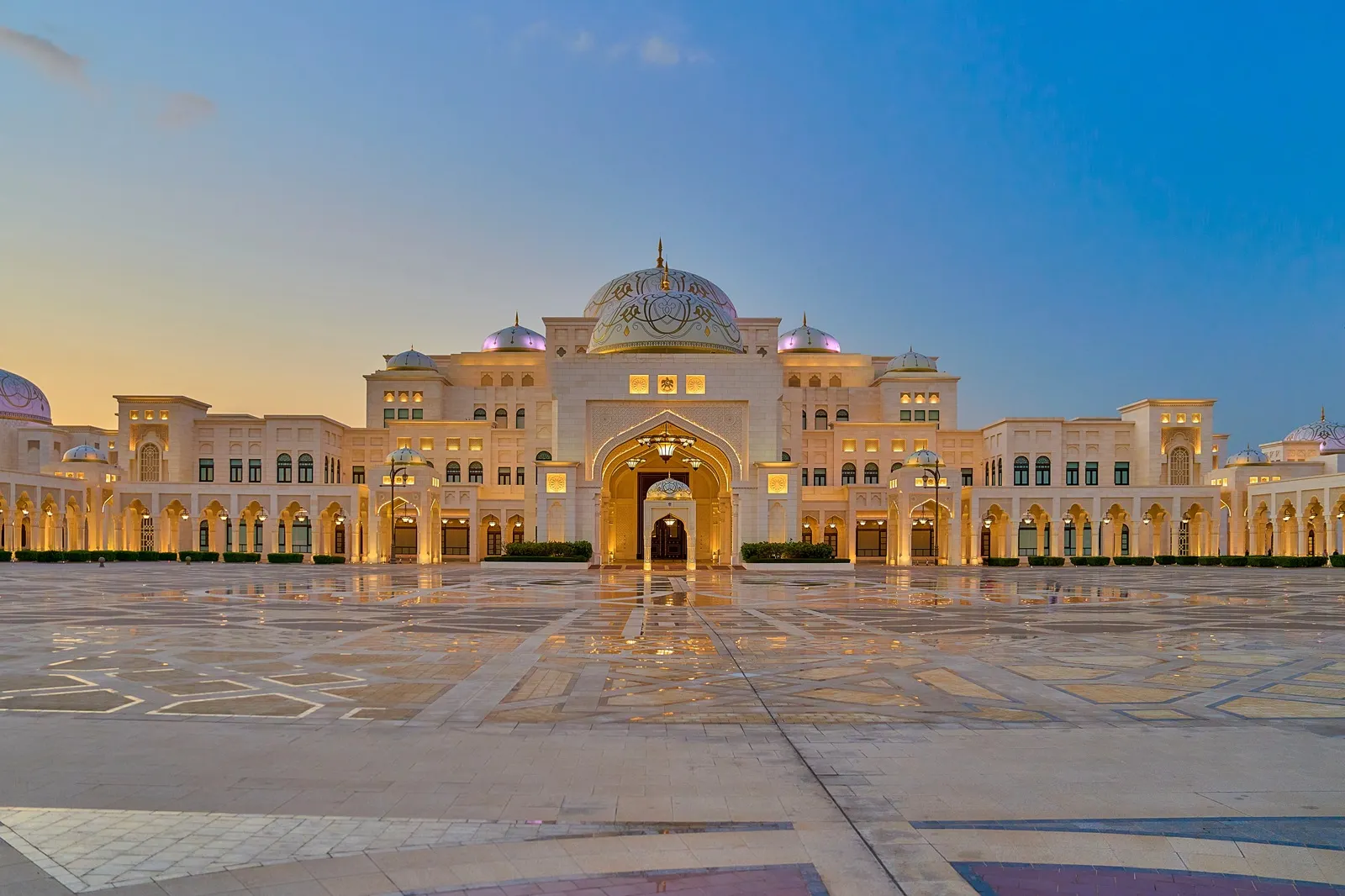 Qasr Al Watan presidental palace in Abu Dhabi, UAE