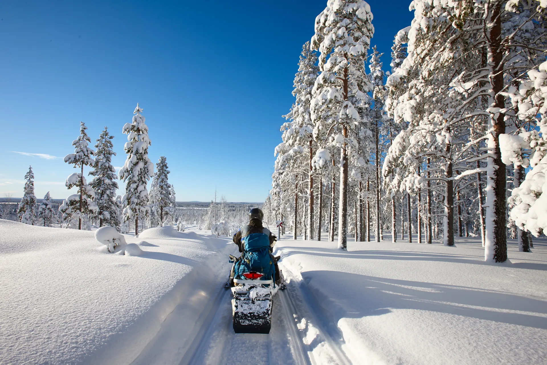 Finland snowmobile