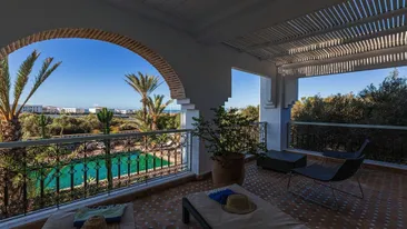Riad Villa Blanche balkon luxe kamer - Agadir