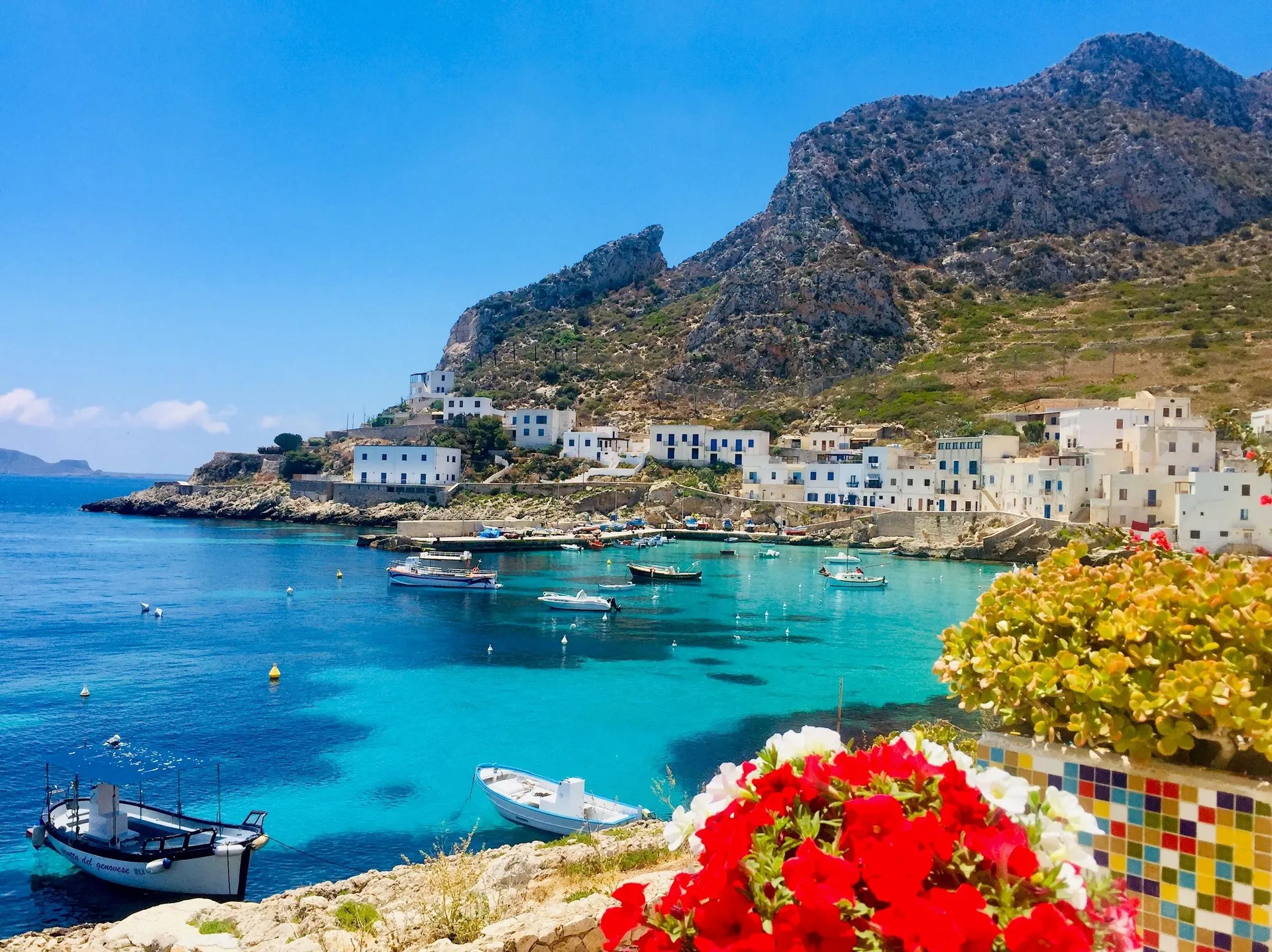 Kustdorp west Sicilië