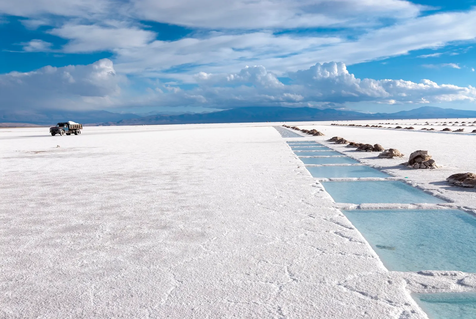 &Olives Argentinie Salt Lakes Salinas Grandes