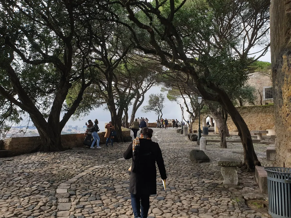 Eén van de bekendste bezienswaardigheden van Lissabon, Castelo São Jorge