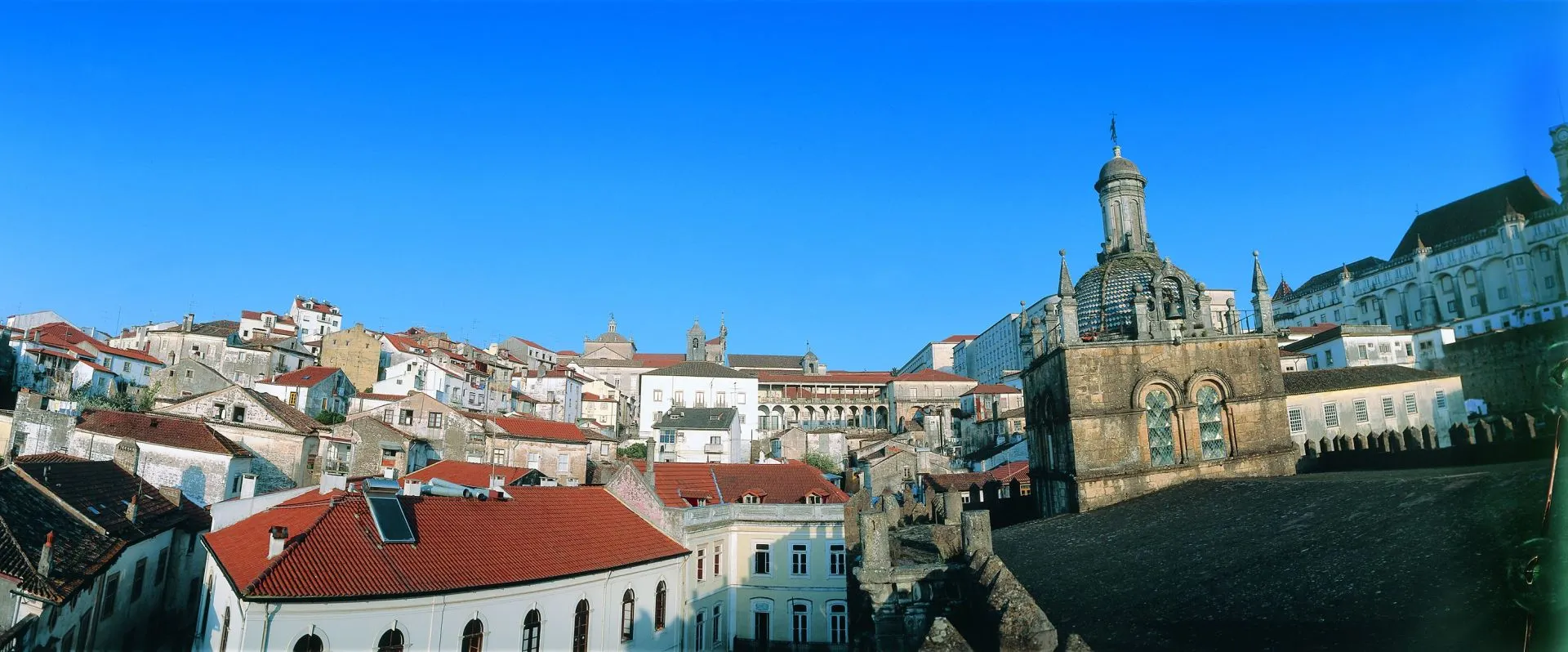Coimbra, uitzicht op stadje, Centraal Portugal