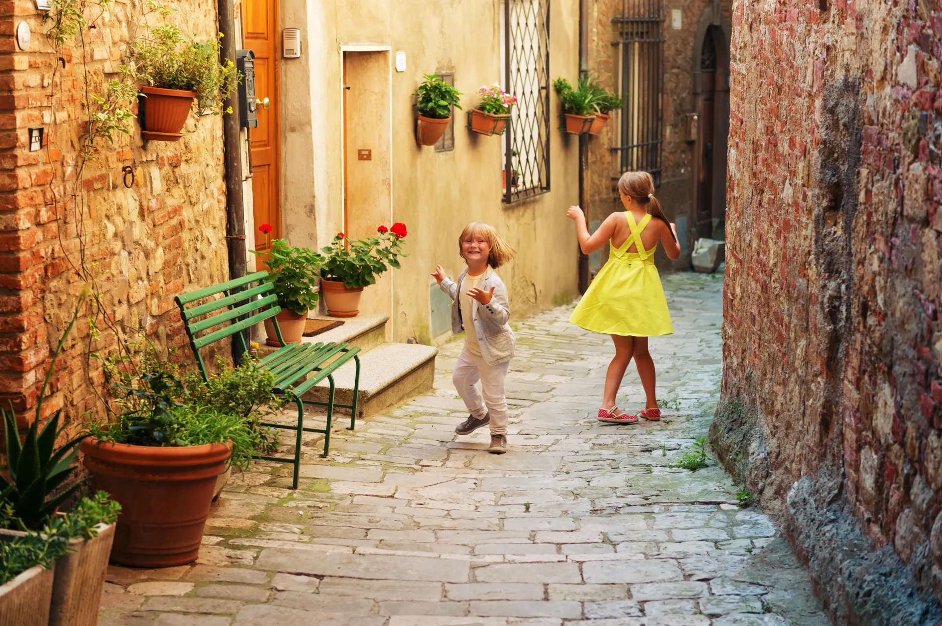 Fly-drive 10 dagen: Met de kids, kleine reizigers, groot Toscane