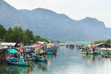 &Olives Thailand Fisherman village near Hua Hin