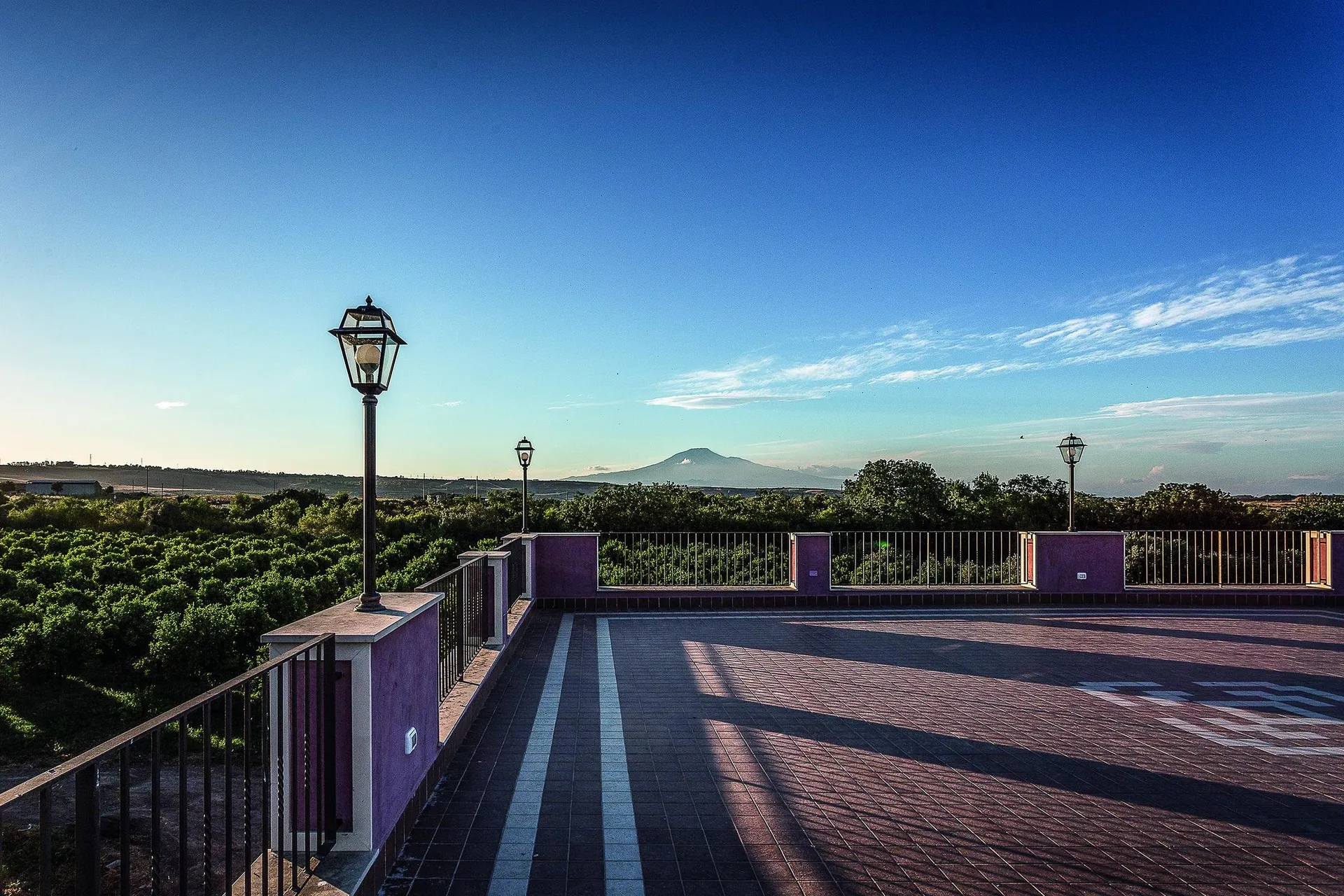 Agriturismo Badiula - Uitzicht op de Etna