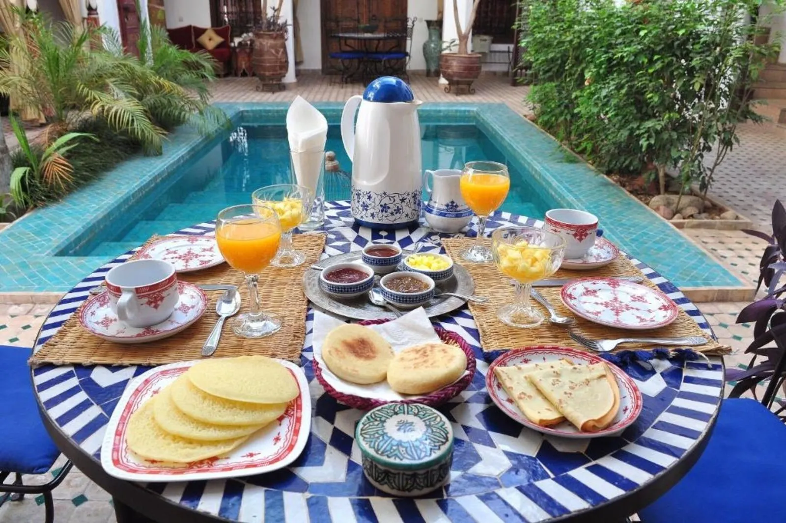Riad Ghali - Marrakech - Marokko - &Olives Travel - Breakfast