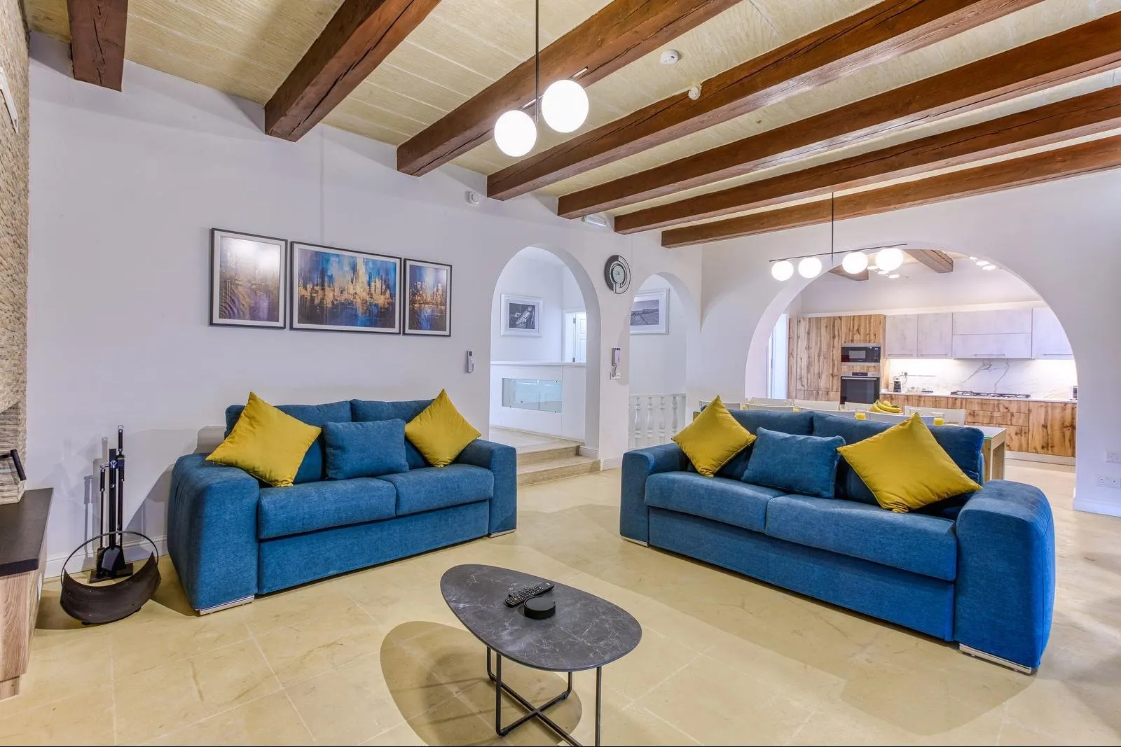 Villa Ta Guza - woonkamer