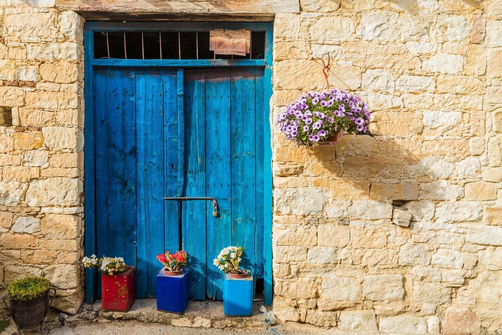 Traditioneel bergdorp in Cyprus