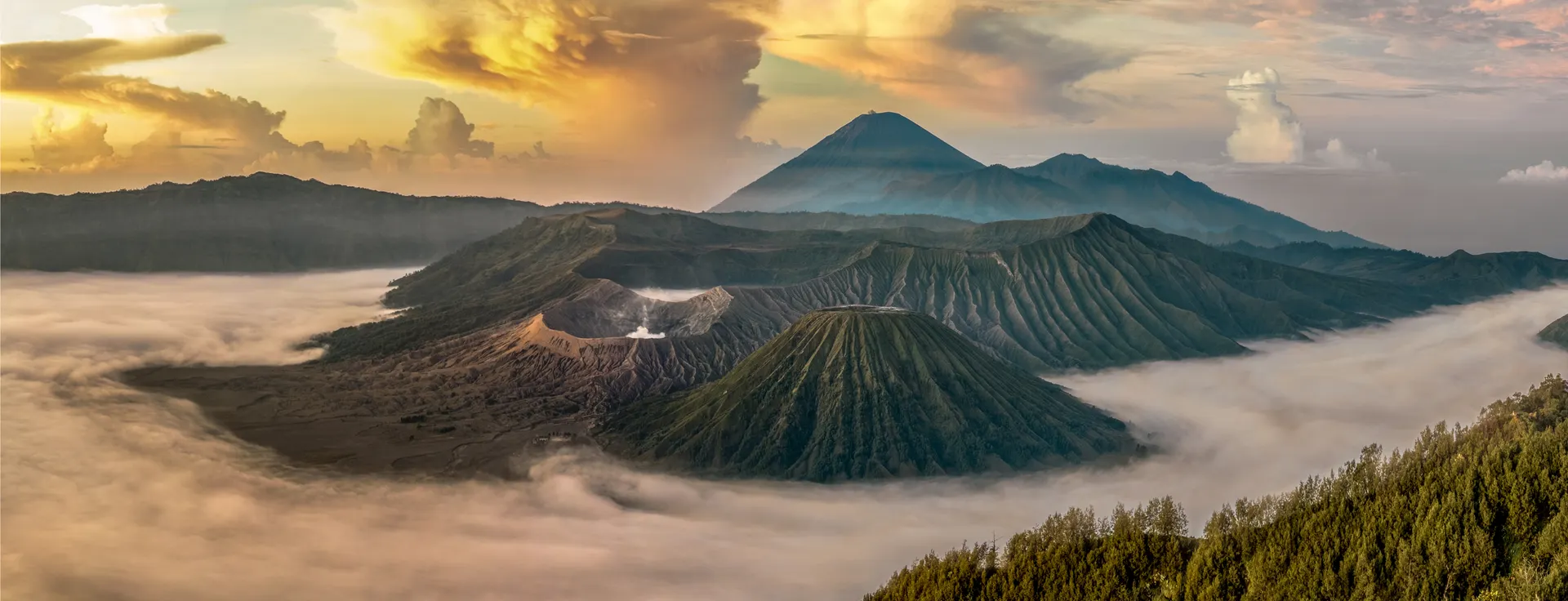 Bromo vulkaan Java