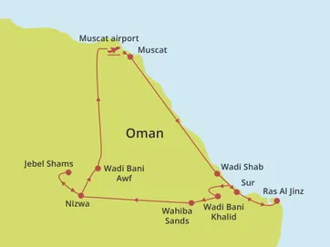 Privérondreis Klassiek Oman