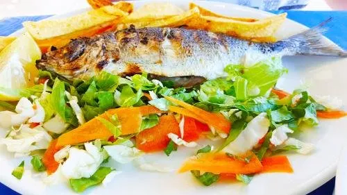 Gegrilde dorade