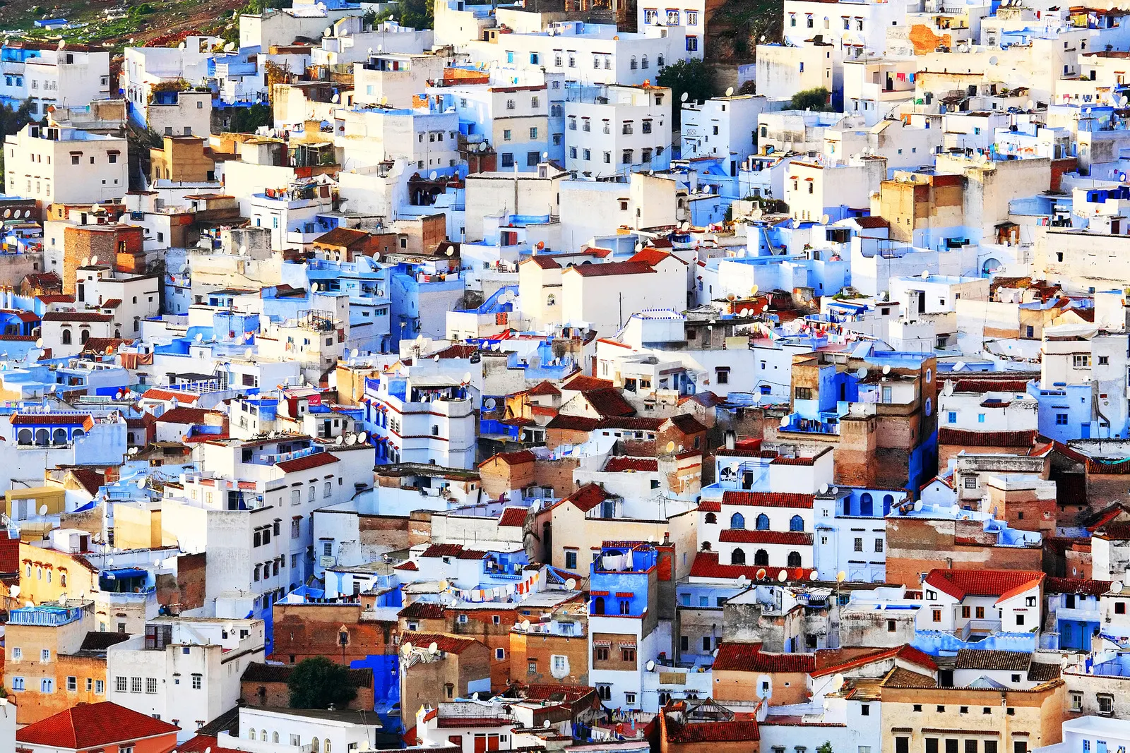 Chefchaouen Old Medina, Marokko, Afrika