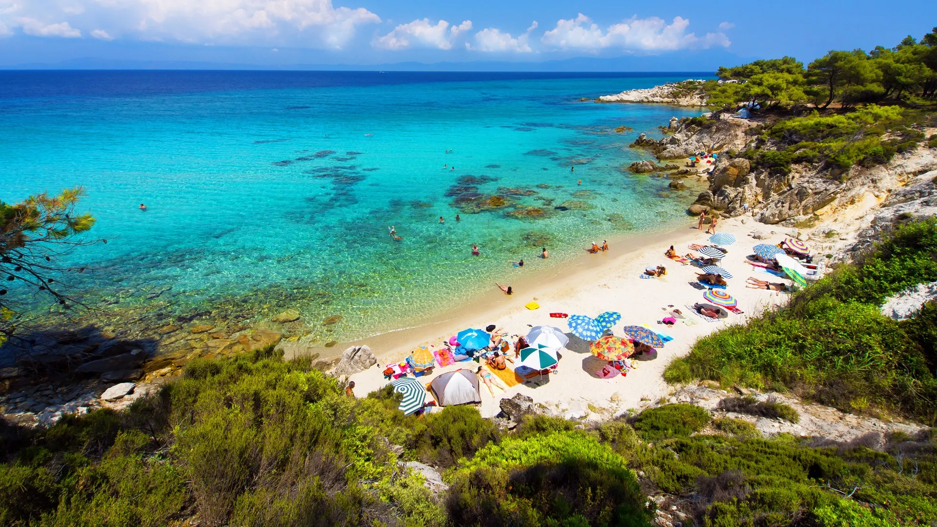 Paradise Bay Beach Halkidiki