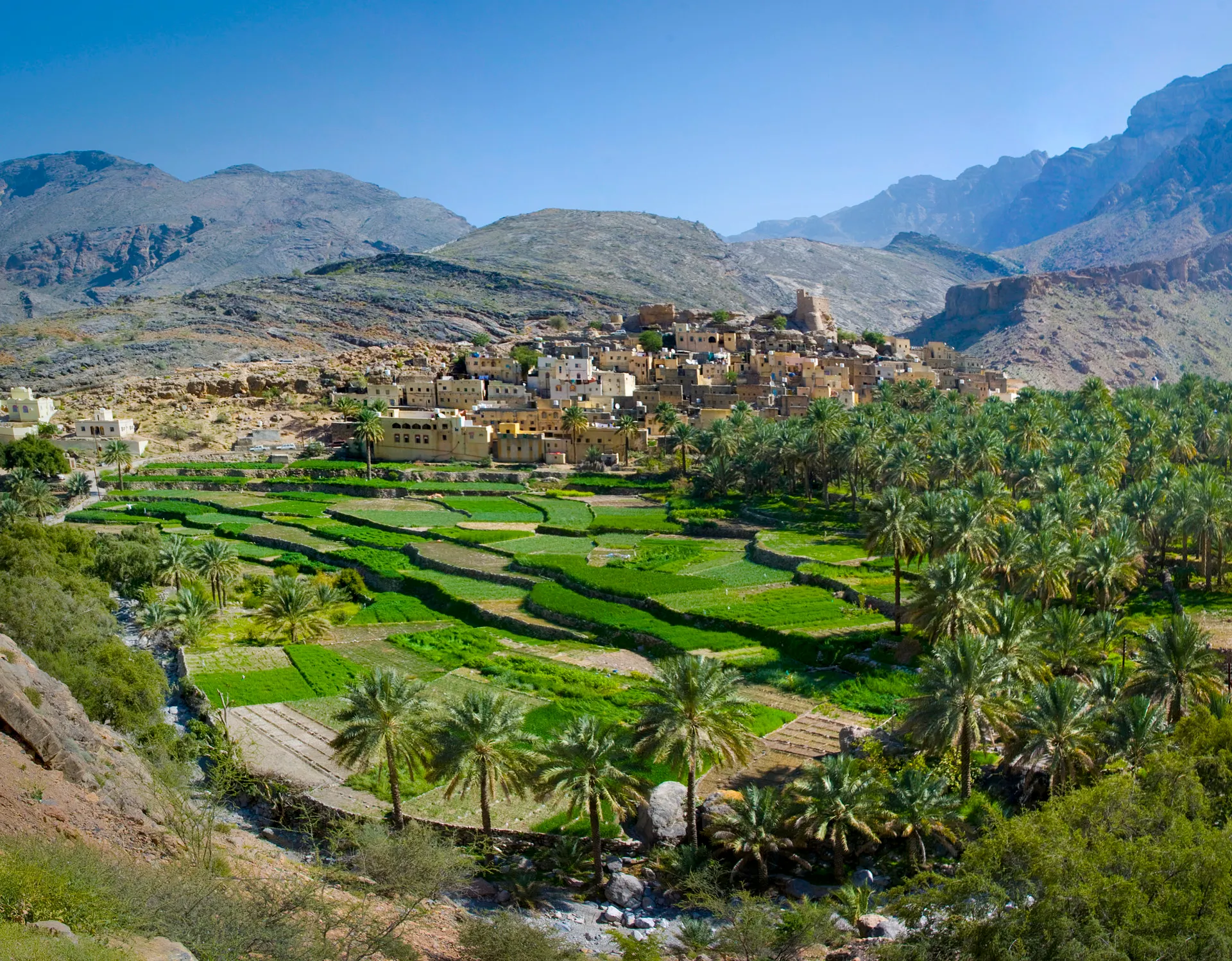 Dorp Bilad Sayt, Oman