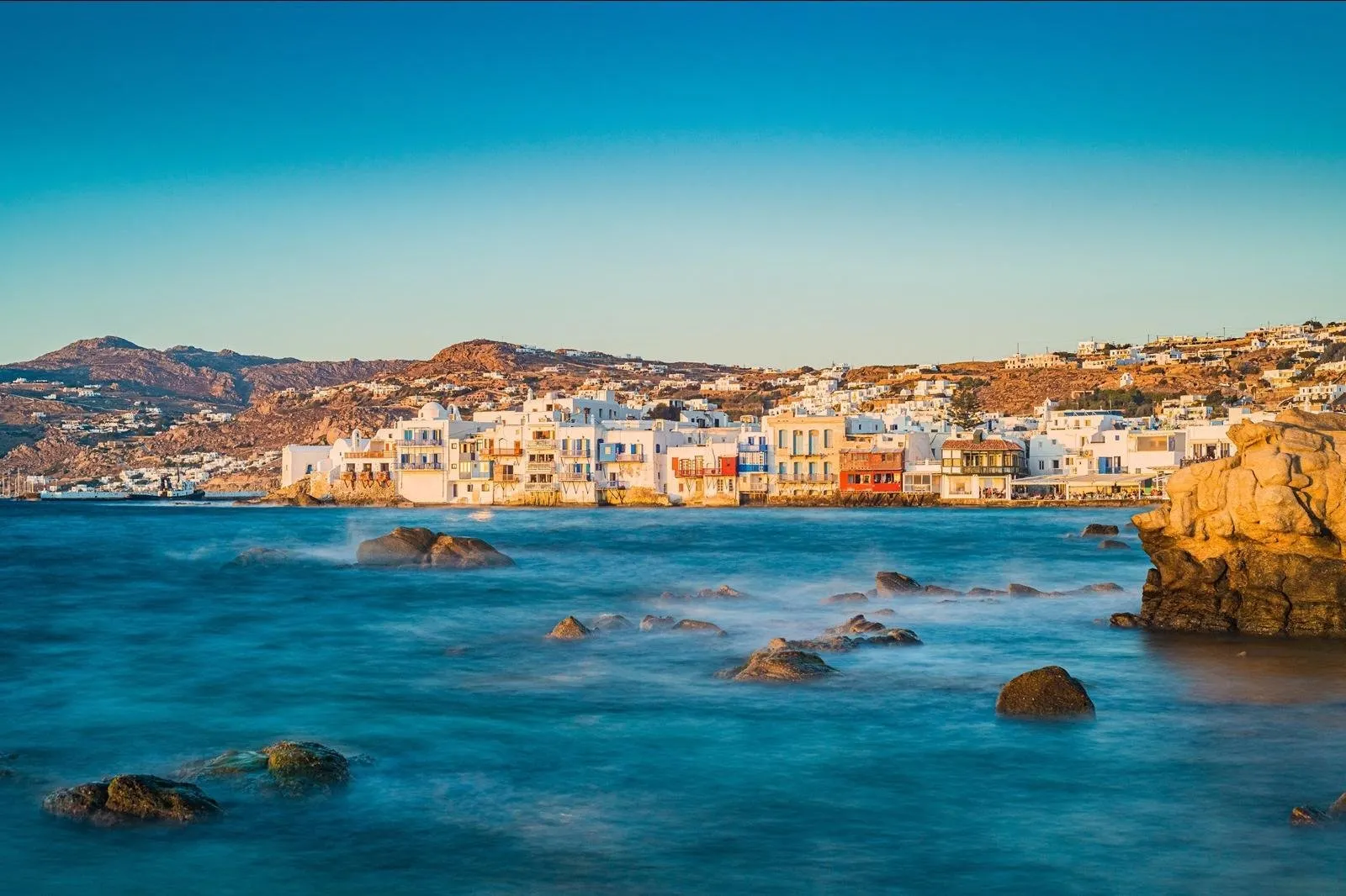 Eilandhoppen 8 dagen Mykonos-Santorini 5*
