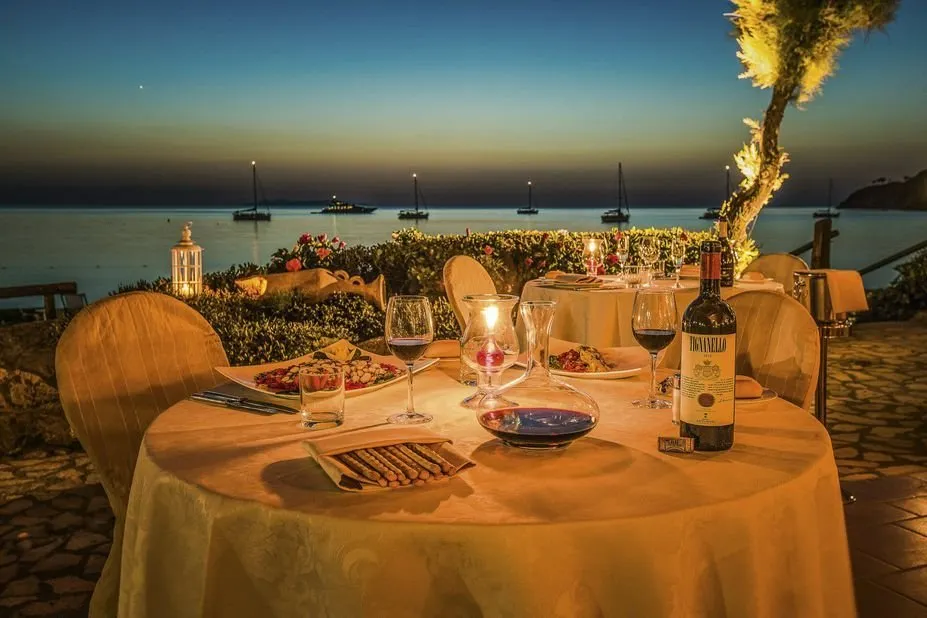 hotel biodola - toscane - elba - terras restaurant