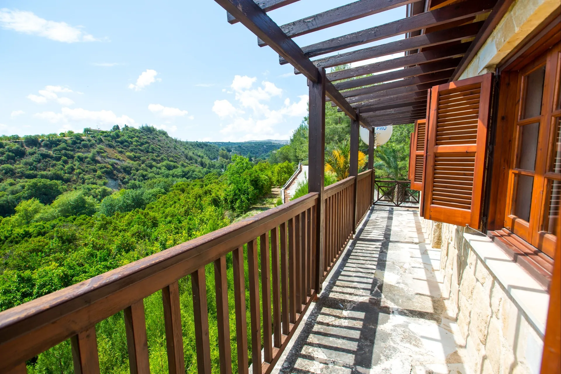 Uitzicht van Z&X Villa's in Akamas, Cyprus