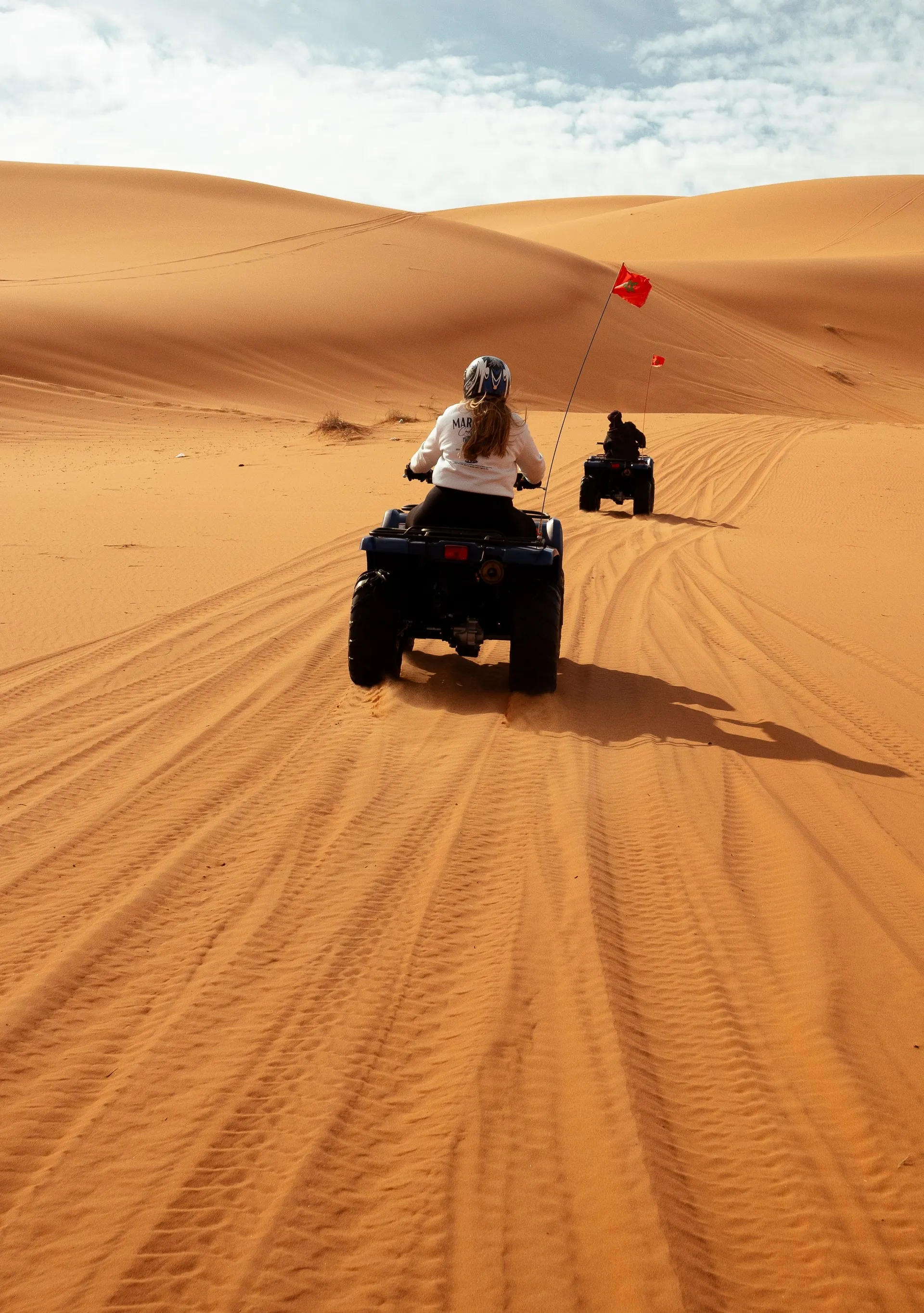 Teaser quad rijden Marokko woestijn