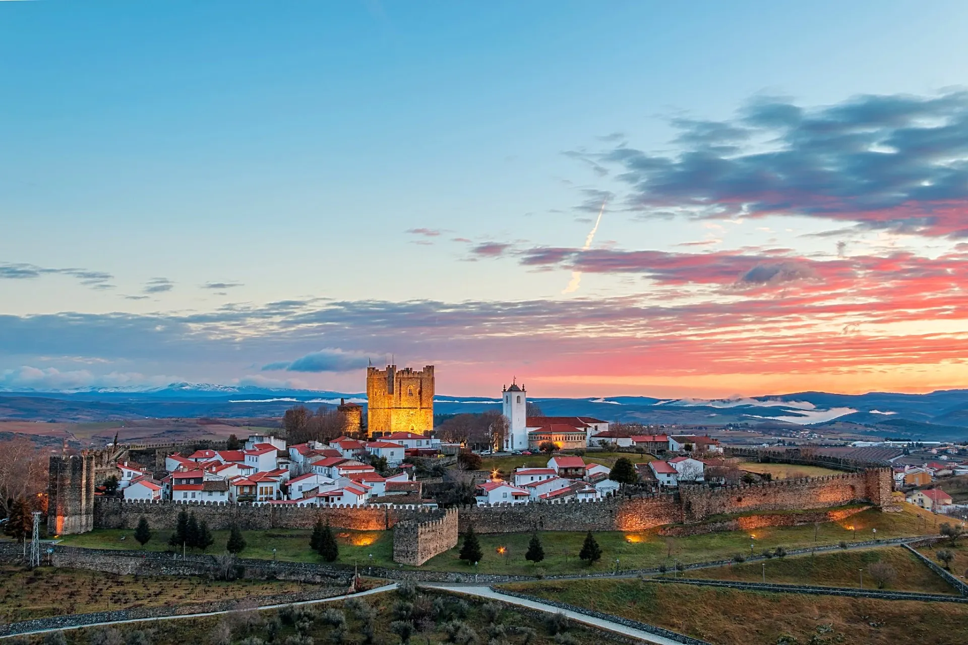 Bragança in Noord Portugal