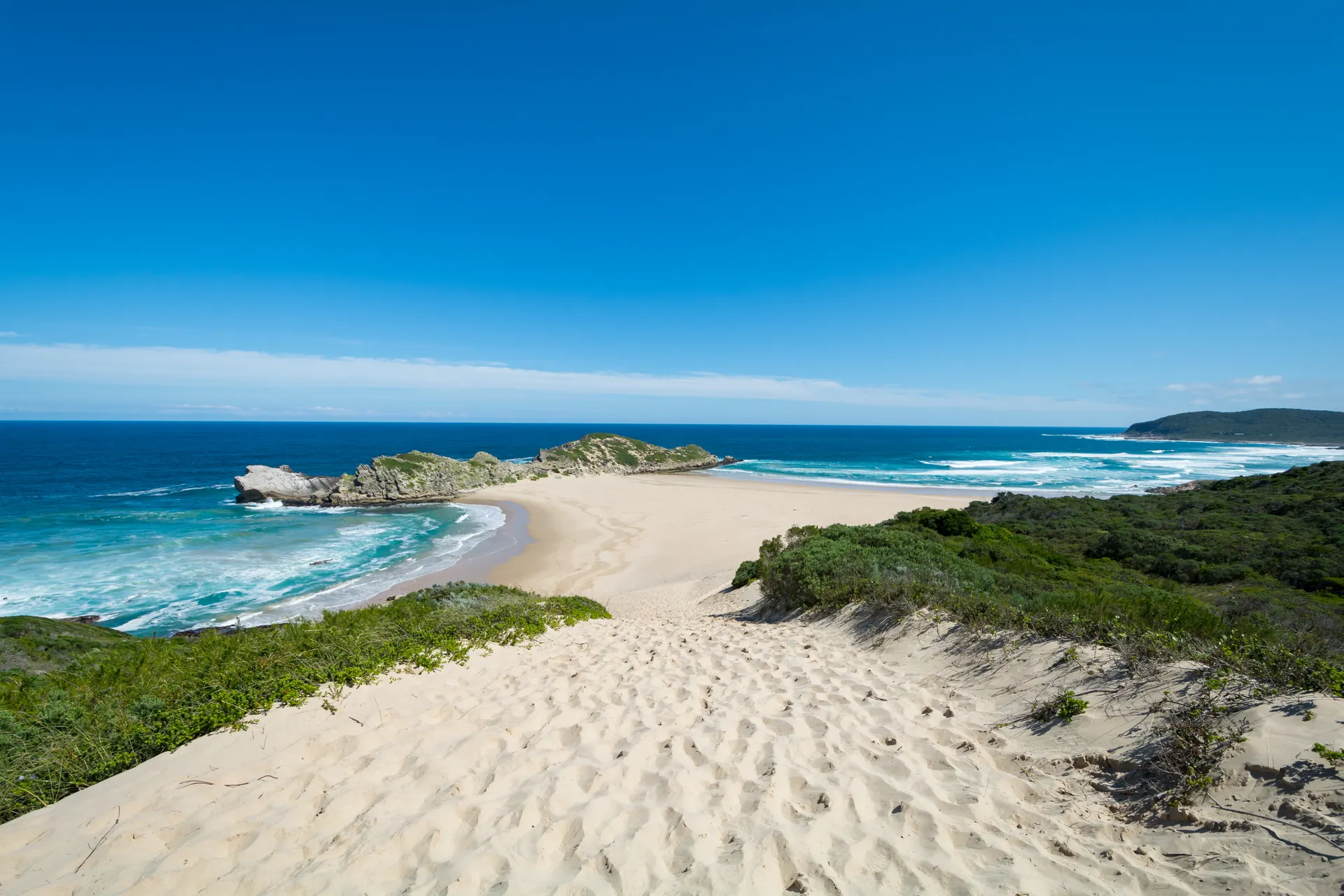 &Olives Zuid Afrika Garden route Robberg overview