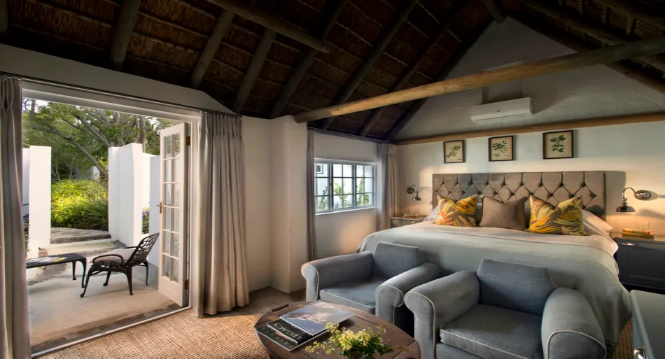 &Olives Travel-Zuid-Afrika-Plettenberg Bay- Hunters Country House-Terrace room-bed2