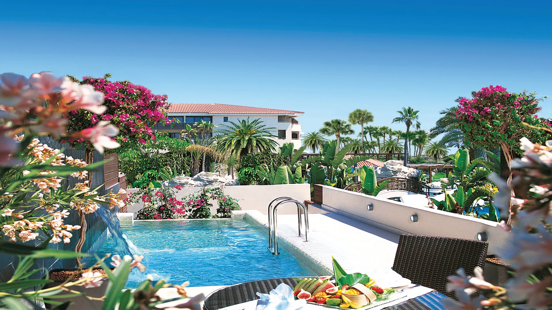 Fisherman's Village privézwembad, Olympic Lagoon Resort, Paphos, Cyprus