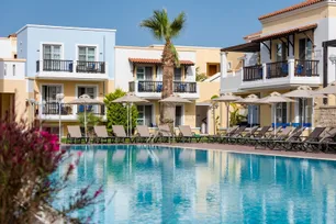 Appartementen Aegean Houses - Kos-Lambi - zwembad