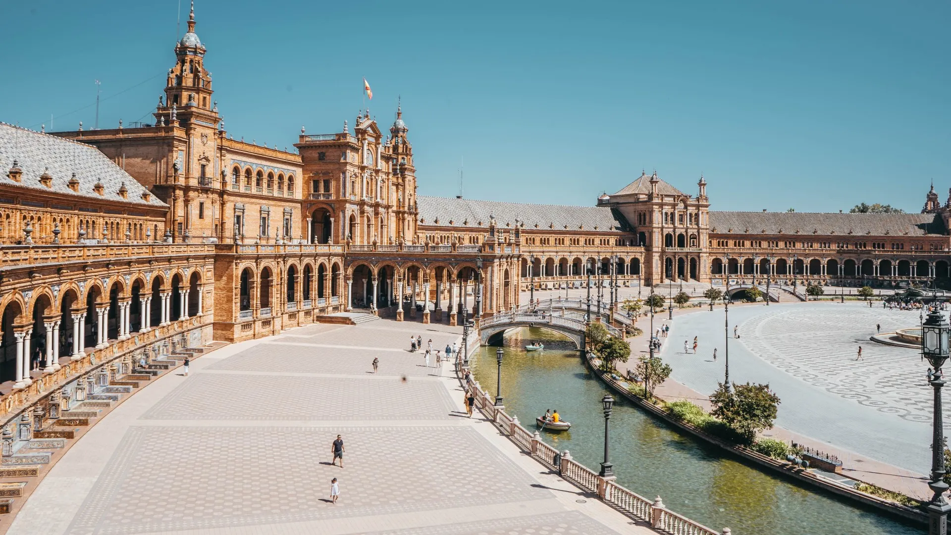 Plaza de España, Sevilla, Spanje