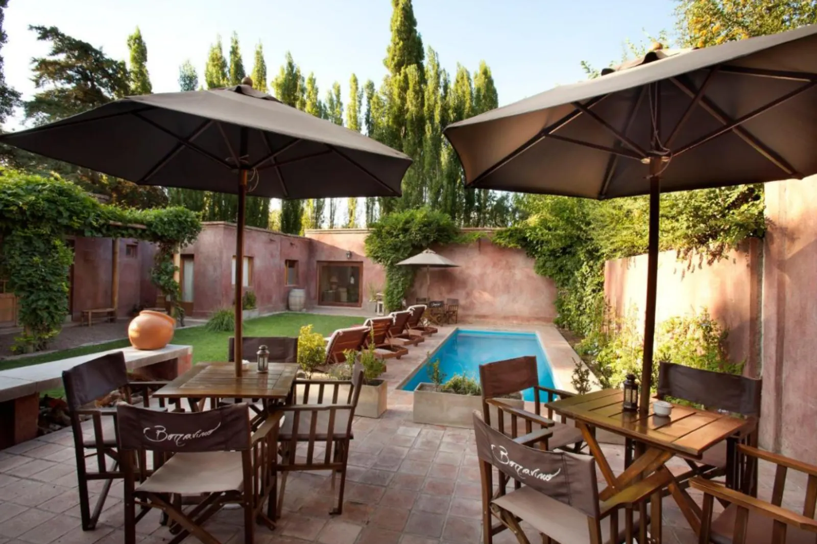 Posada Borravino - terrace