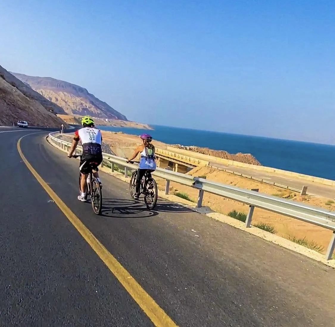 Privérondreis Op de fiets door Jordanië.