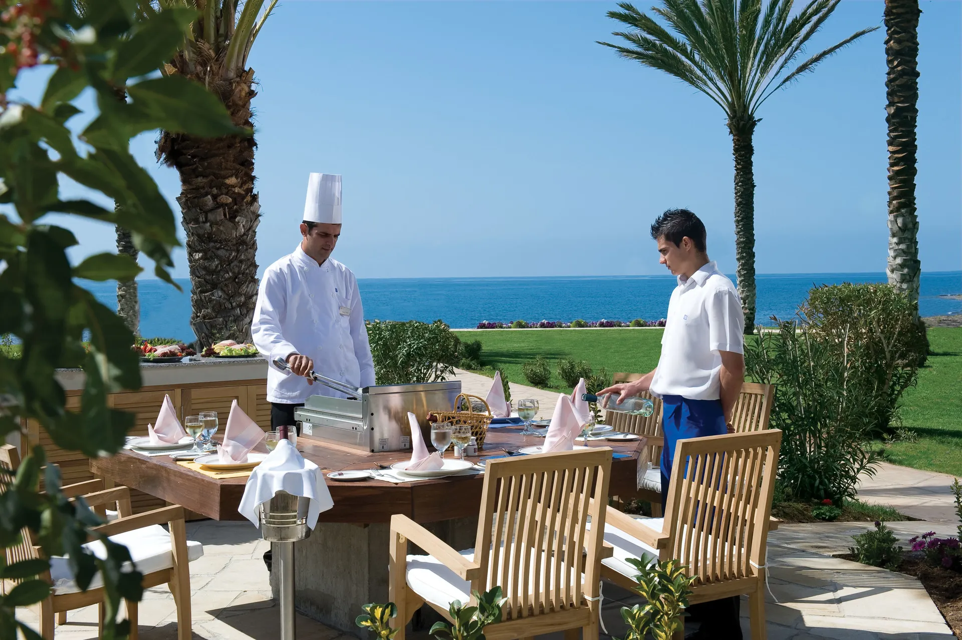 All-inclusive hotel op Cyprus kok 