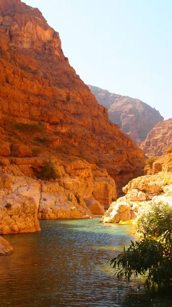 Thema actieve vakantie Oman, Wadi Shab