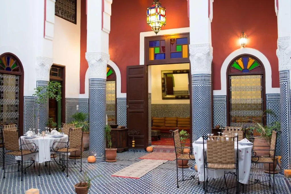Marokko, Riad Tafilalet, terras