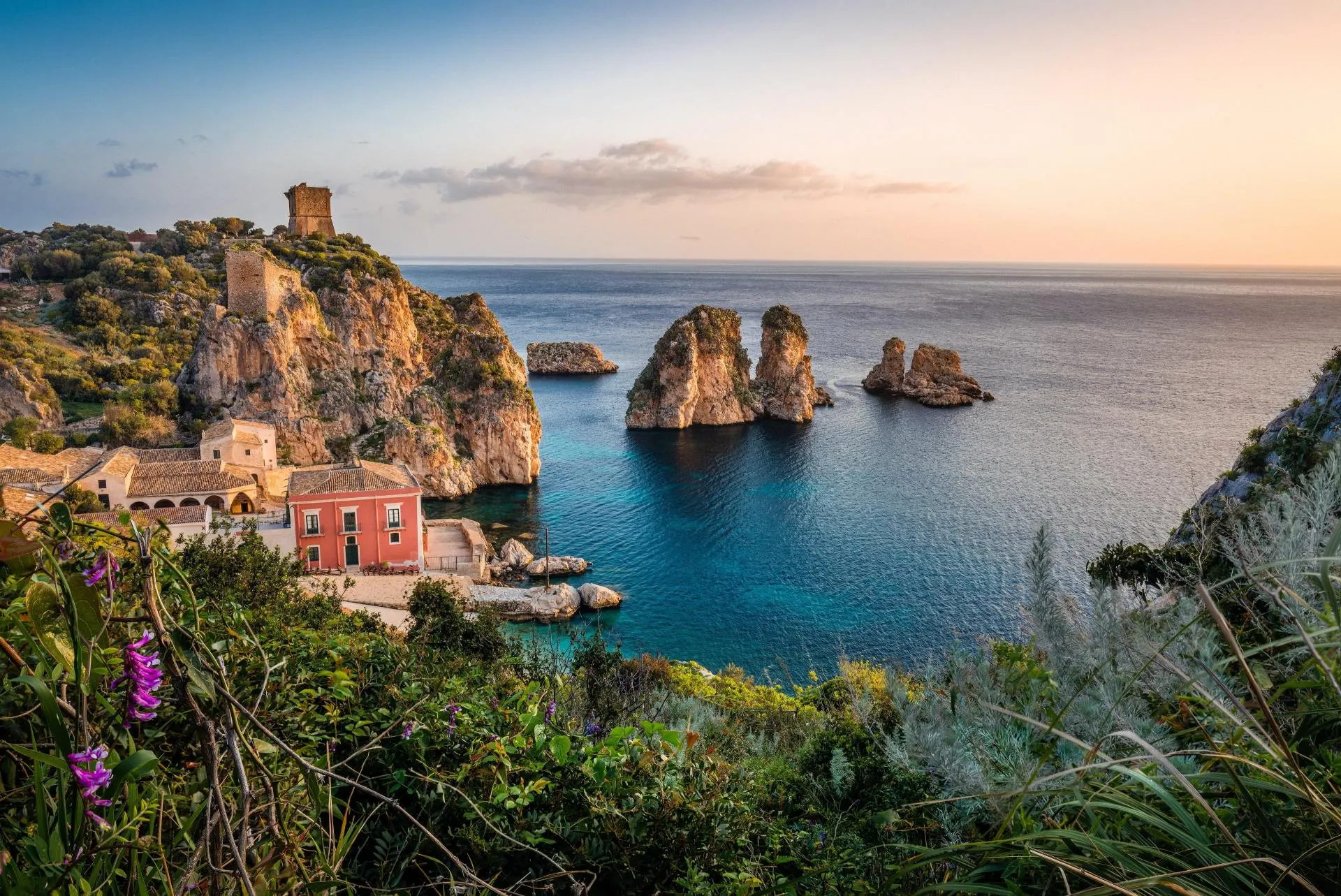 Scopello, Castellammare del Golfo, Italie Sicilie