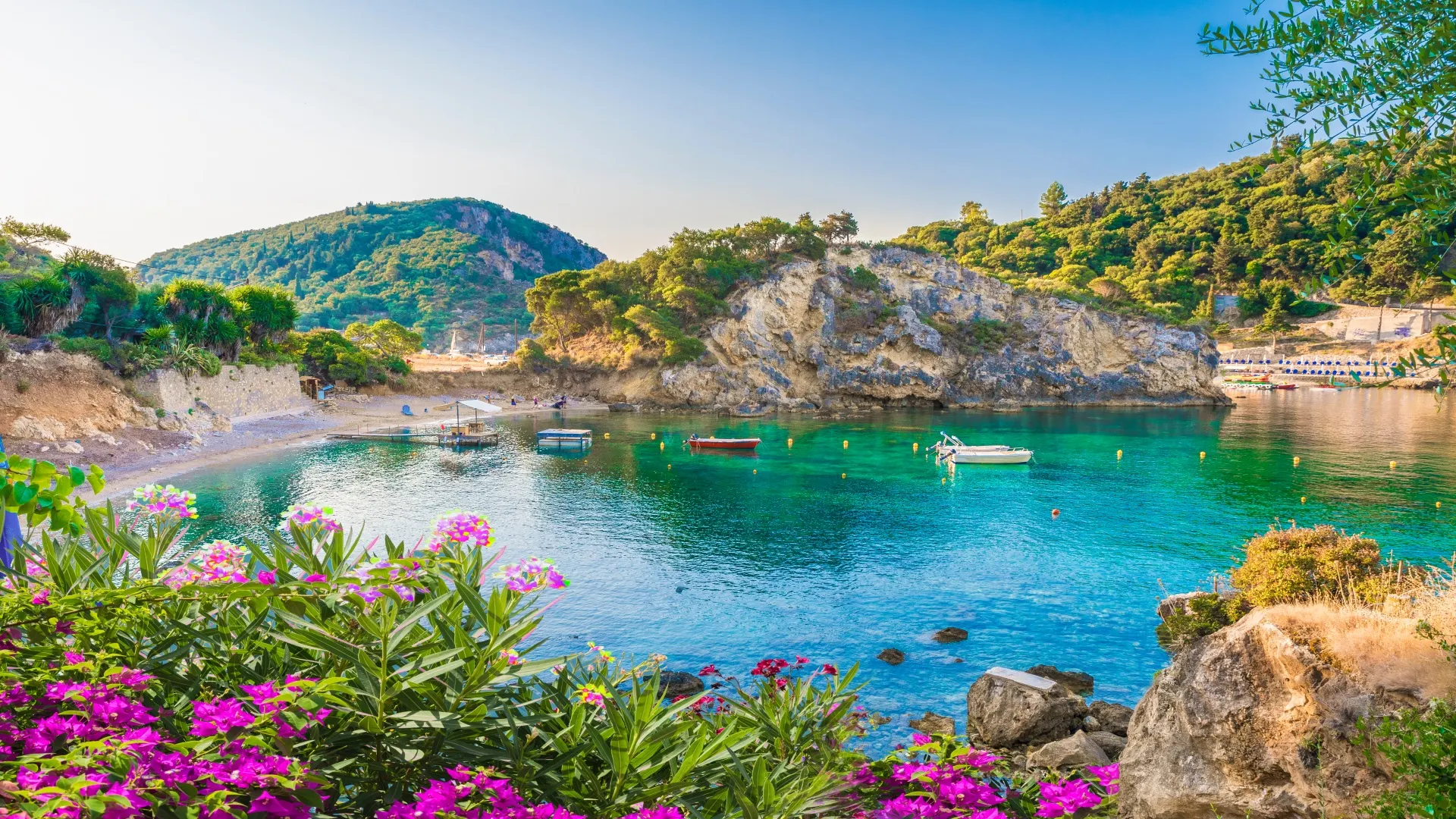 Corfu - Paleokastritsa baai