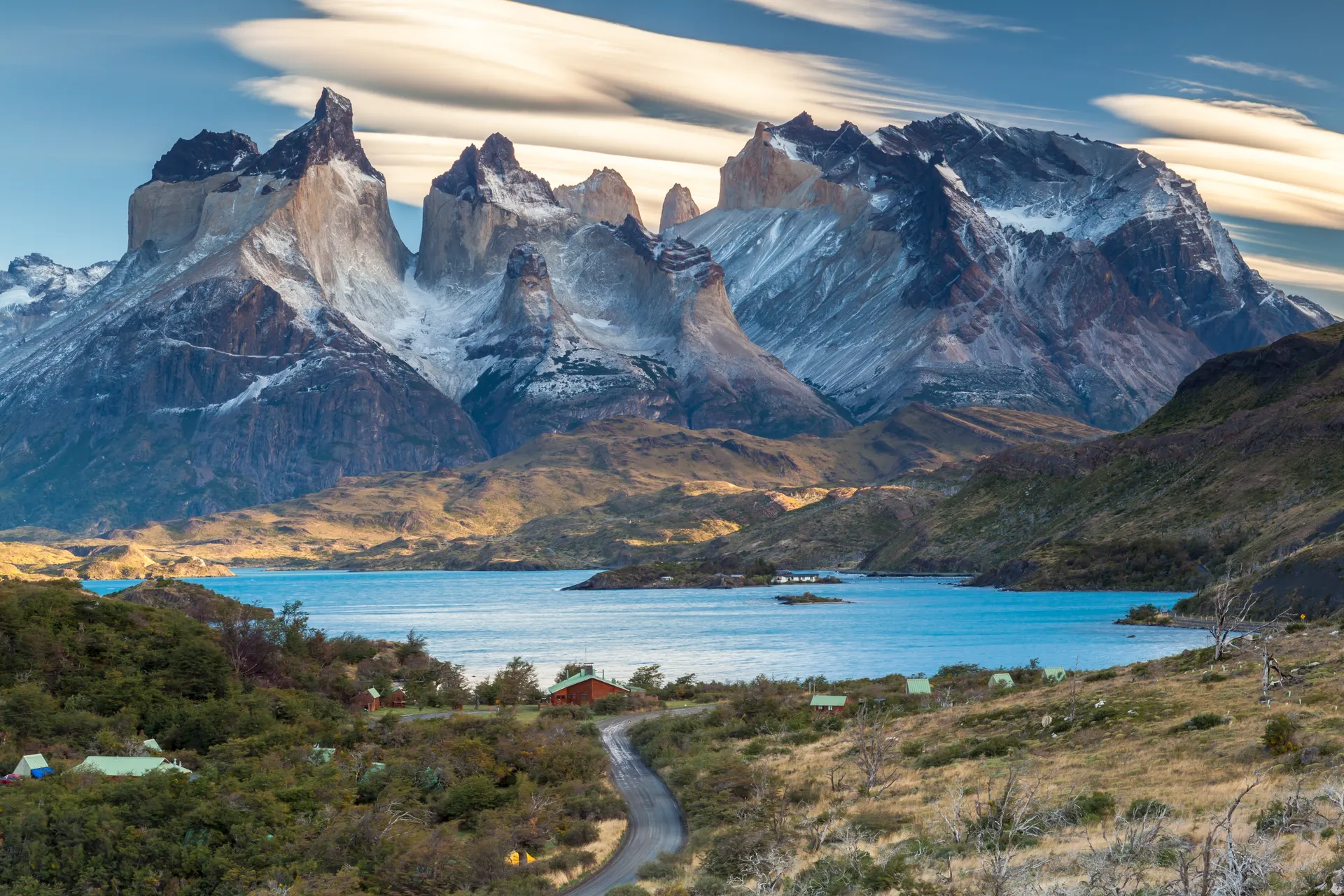 View of Torres Del Paine National Park, Chili
