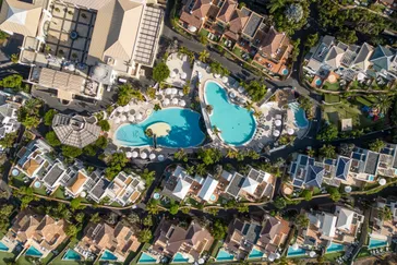 Suite Villa Maria hotel - luchtfoto