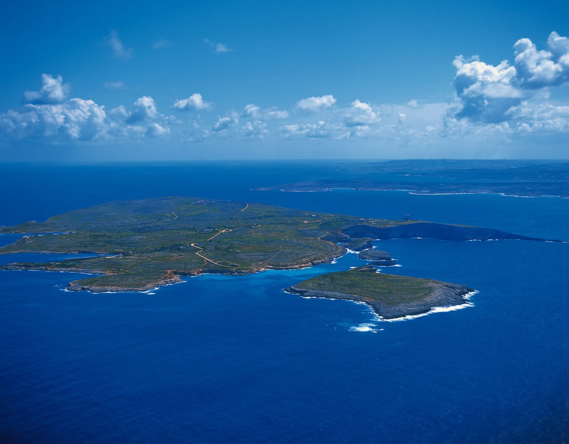 Maltese eilanden vanuit de lucht, Malta