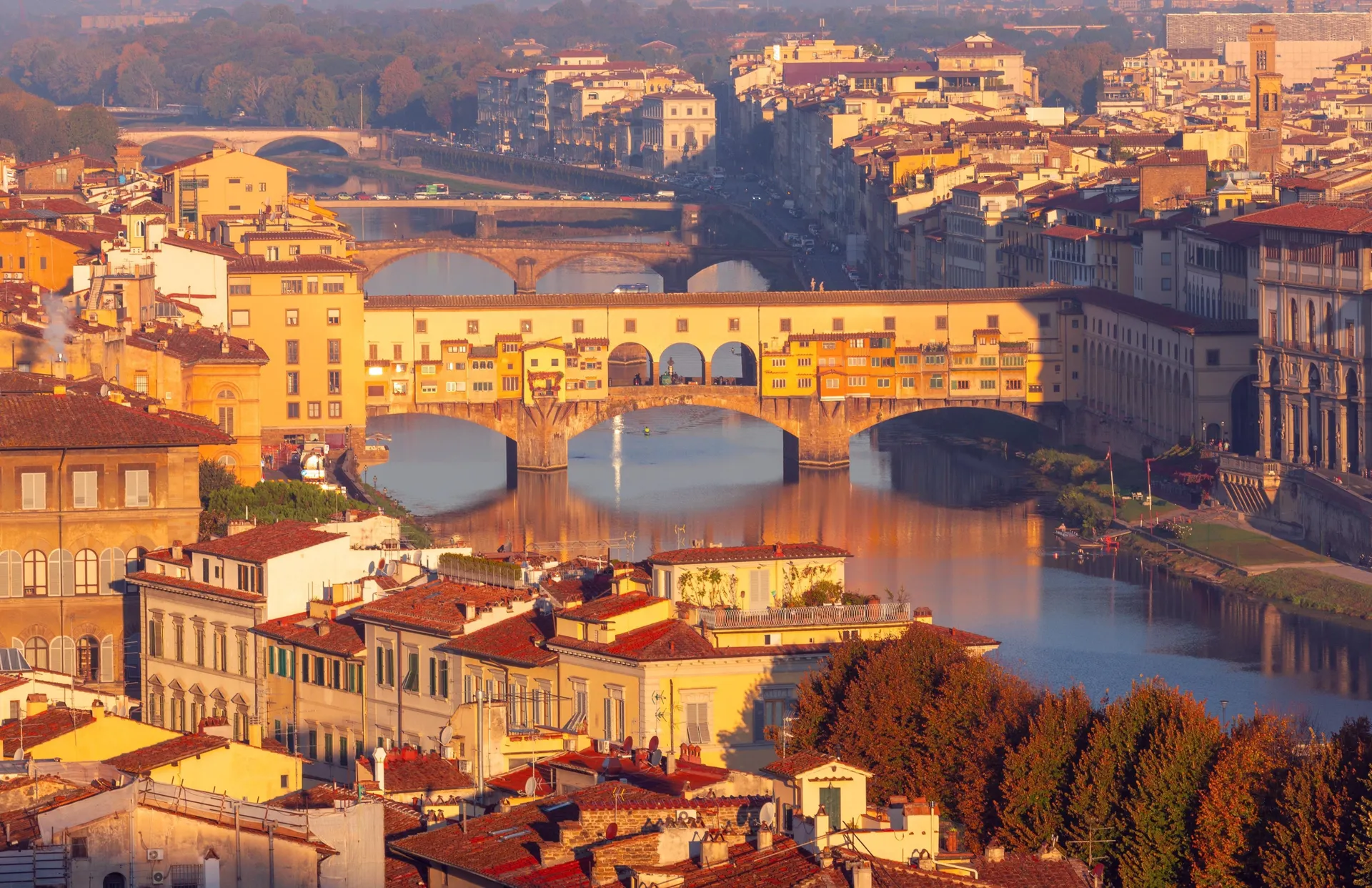 Fly-drive De Grande Finale van Toscane - Ponte Vecchio Florence