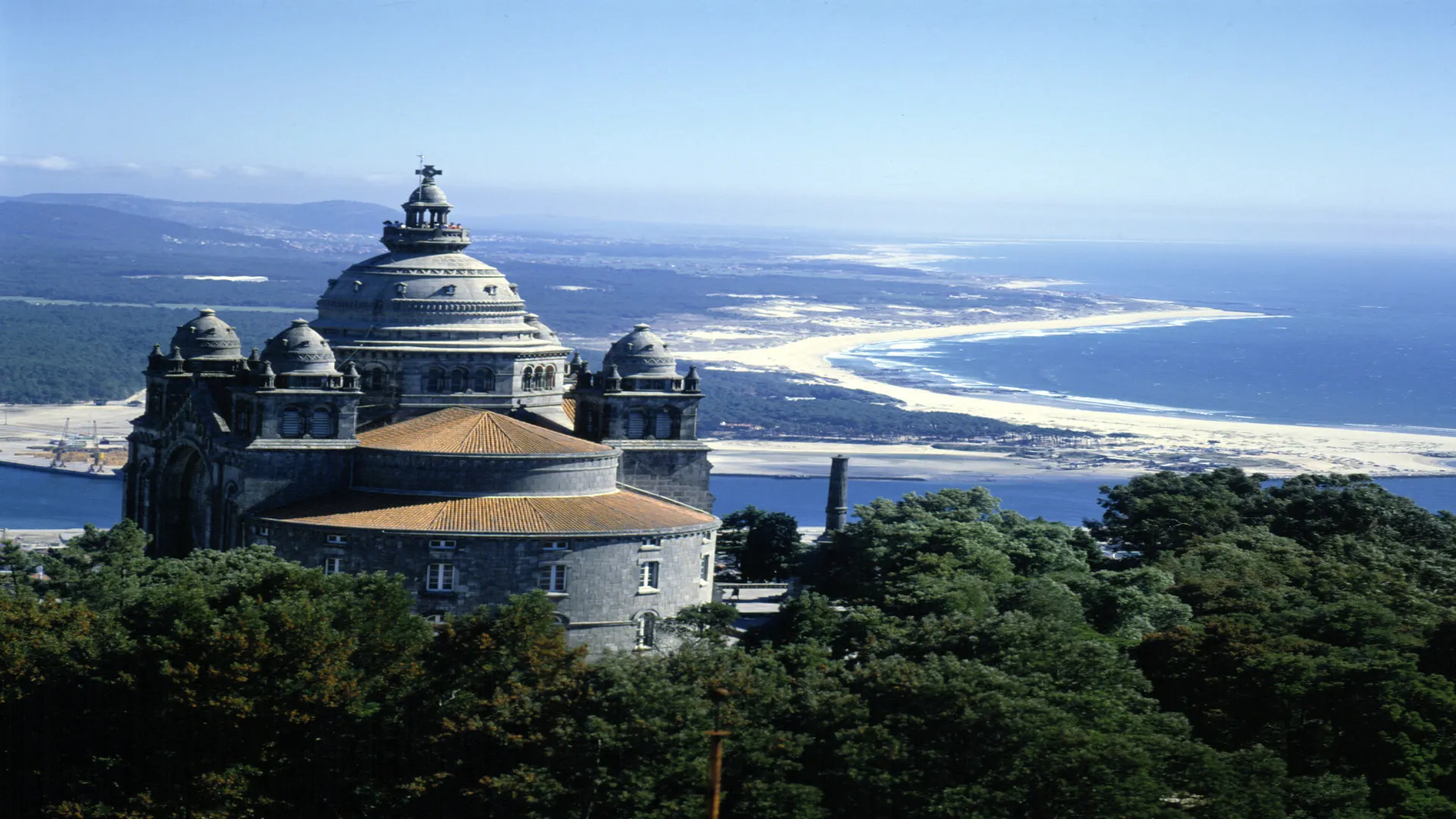 Santuario de Santa Luzia, Viana do Castelo, Noord Portugal