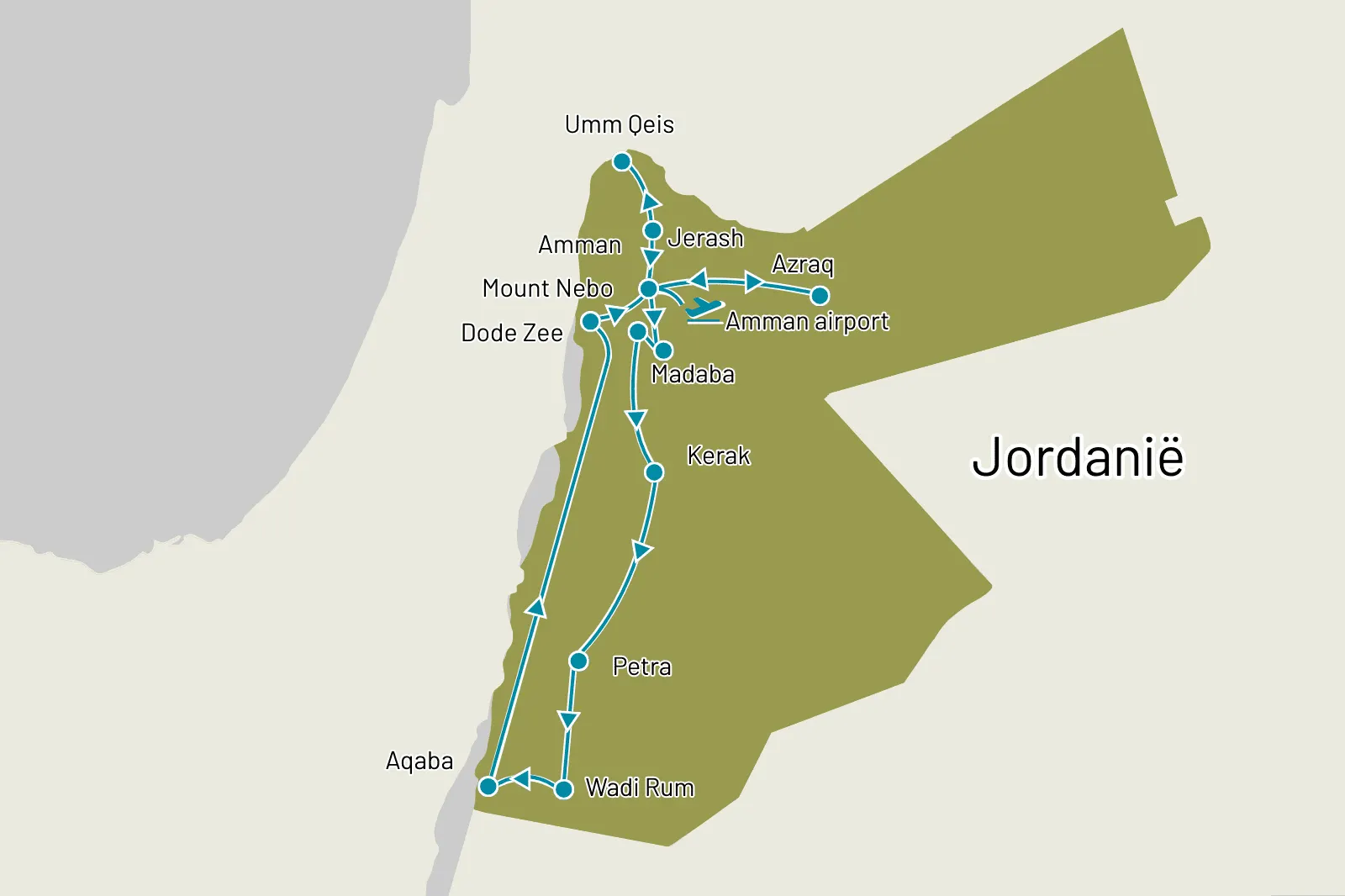 Privérondreis Veelzijdig Jordanië